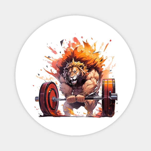 lion Magnet by enzo studios